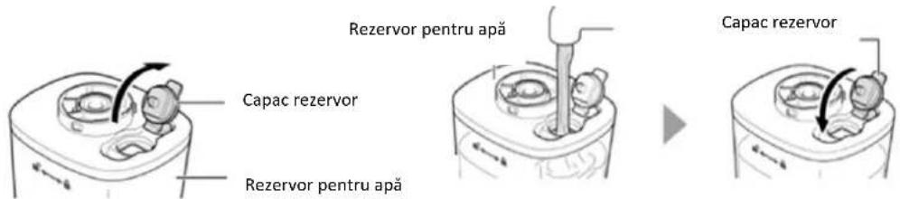 Heinner HGS-1500GR - Deschideți capacul rezervorului de apă - 1