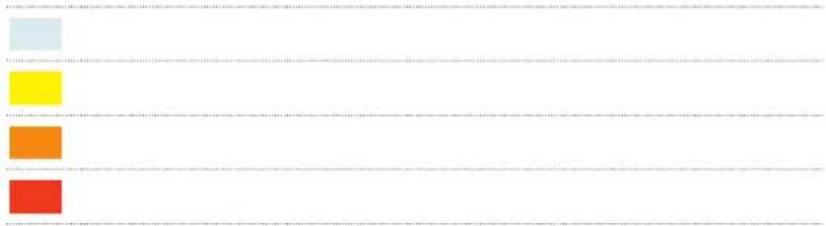 Scanned document with four colored rectangular blocks arranged in a grid, likely a form or template.