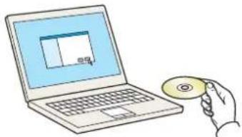 OLIVETTI d-Copia 4000MF - DVD einlegen. - 1