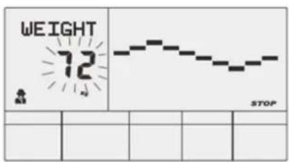 WEIGHT 72 STOP