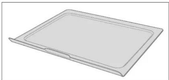 Hanseatic HMO366BKB - The crumb tray - 1
