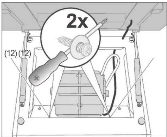 PRIVILEG SY-103E13-E4-C55-L52-900 - Dunstabzugshaube anbringen - 5