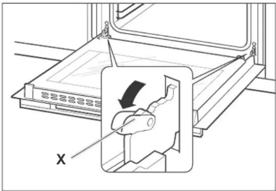 Hanseatic 5022IE2.323eEHiTaDJW - Back ofentür aushängen - 1