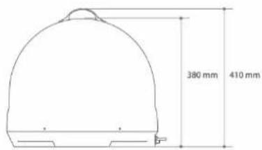 380 mm 410 mm
