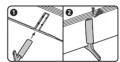 SAMSUNG HG50BU800AU - Installing the LED TV Stand - 10