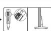 SAMSUNG HG50BU800AU - Installing the LED TV Stand - 4