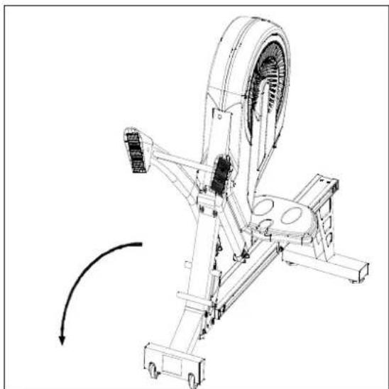 York Fitness Turbine Rower YRK56040A - Using the Lock Ball Pin - 1