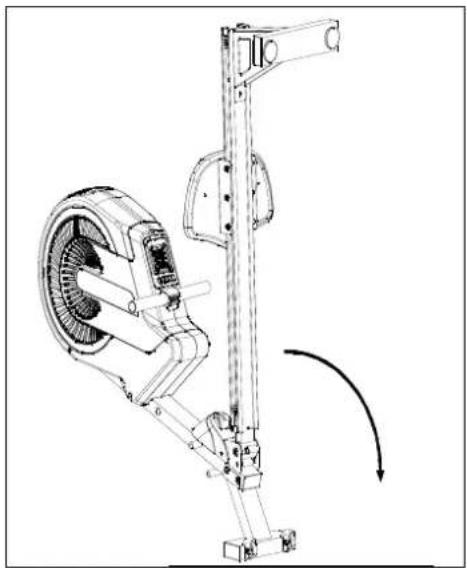 York Fitness Turbine Rower YRK56040A - Attaching the Front Stabilizer - 1