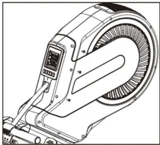 York Fitness Turbine Rower YRK56040A - Battery Replacement - 1