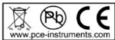 PCE Instruments A 420 - Entsorgung - 1