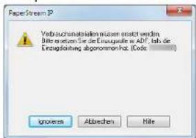 PaperStream IP Yabuzumabgaben müssen nicht werden. Erogsprade w ADT, falle de Erogsprade abgenommen in: (Code: Knowen Abrechen Hide