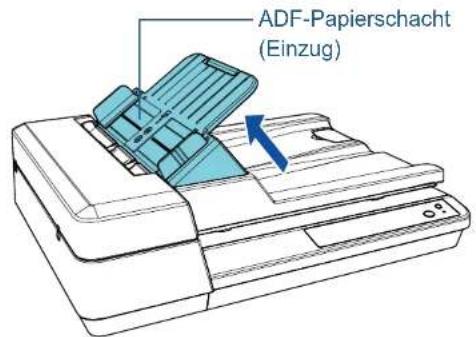 ADF-Papierschacht (Einzug)