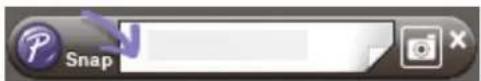 BROTHER RJ-3230BL - Hauptfenster des P-touch Editor Snap-Modus (Windows) - 2