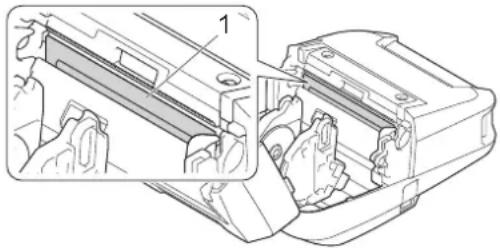 BROTHER RJ-3230BL - Druckkopf reinigen - 1
