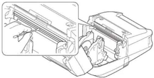 BROTHER RJ-3230BL - Wartung der Linerless-Transportwalze - 1