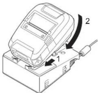 BROTHER RJ-3230BL - Akku aufladen - 2