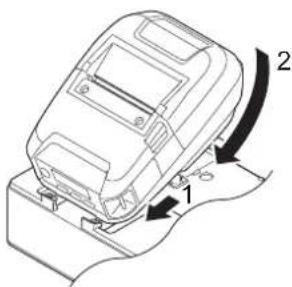 BROTHER RJ-3230BL - Akku aufladen - 2