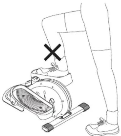 Stamina InMotion E1000 - PRECAUTIONS FOR USING - 2