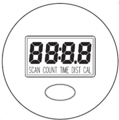 8:8:8:8 SCAN COUNT TIME DIST CAL