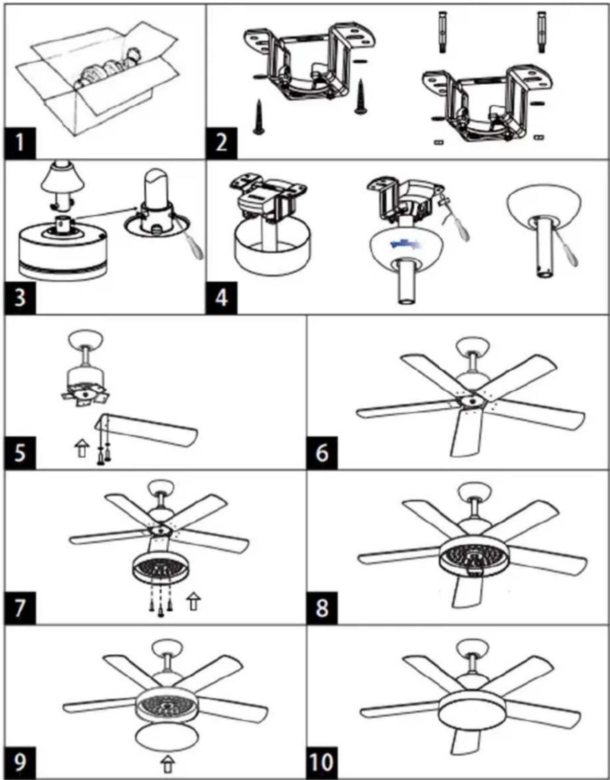 Izzy IZ-9032 - Fan installation - 1
