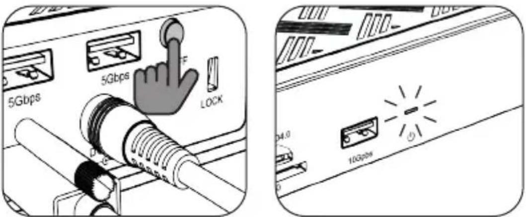5Gbps 5Gbps LOCK D:2 D:4.0 10Gbps