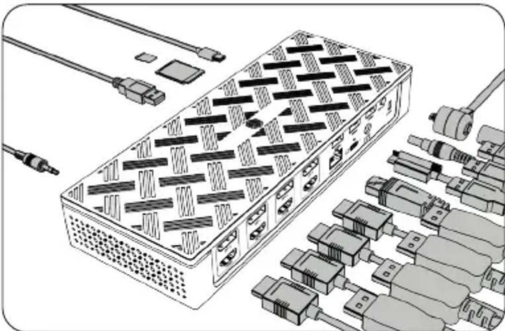 Icy Box IB-DK2288AC - Gen 2 und Power Delivery unterstützt. - 1