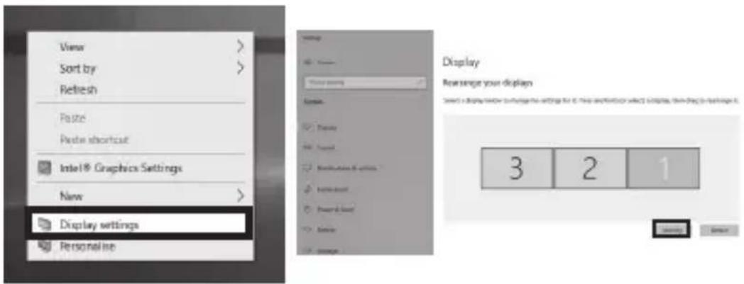 View Sort by Refresh Paste Paste shortcut Intel® Graphbox Settings New Display settings Personaline Display Reassert your display 3 2 1 Cancel Cancel