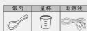 HAIER HPC-YJ508 - 产品部件名称 - 2