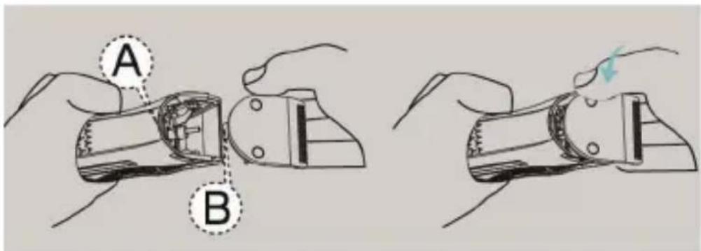 A B