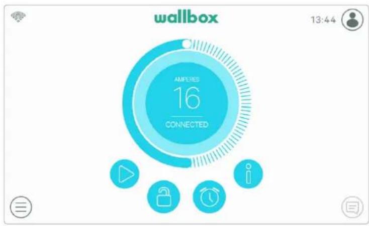 Wallbox Commander 2 CMX7 - Warten auf Fahrzeugan- forderung: - 1