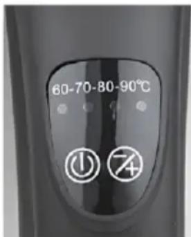60-70-80-90°C ① ⑦