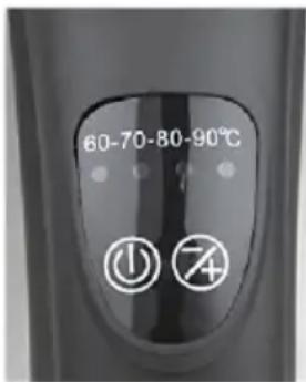 60-70-80-90°C ① ⑦