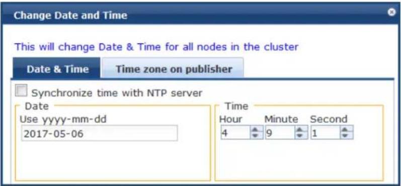 DELL W-ClearPass - Synchronizing the Cluster Date and Time with the NTP Server - 2