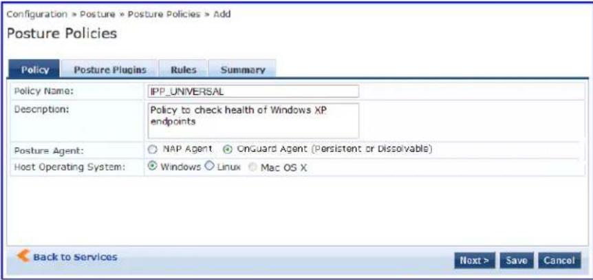 DELL W-ClearPass - Configuring a Service - 5