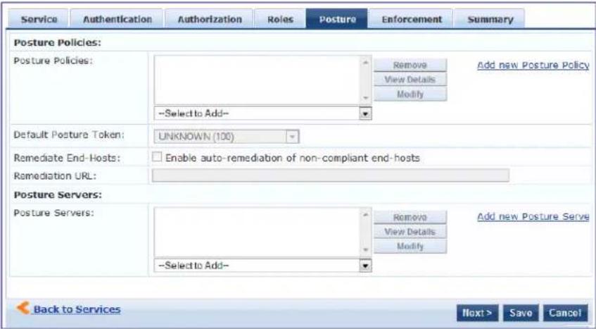 DELL W-ClearPass - Configuring a Service - 4
