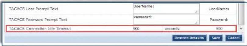 DELL W-ClearPass - General Parameters - 2