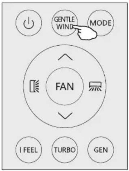 GENTLE WIND MODE FAN I FEEL TURBO GEN