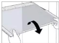 BOMANN VS 7350 - Removing / inserting the shelves - 1