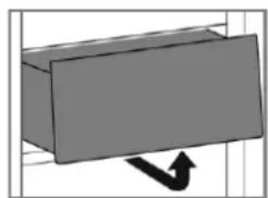 BOMANN VS 7350 - Removing / inserting the drawers - 2