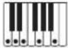 CASIO CT-X8000IN - Fingering Guide - 34