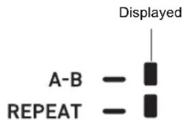 Displayed A-B — ■ REPEAT — ■