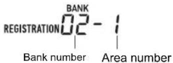 BANK REGISTRATION 02-1 Bank number Area number