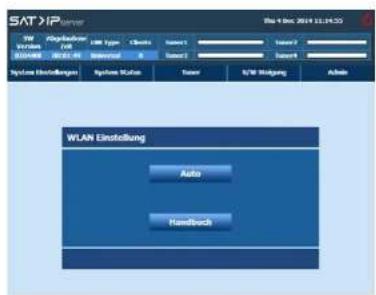 SAT/IP W Internet VIT SAR System Installungen System Status Taser S/N Wolfgang Albin WLAN Installung Auto Handbook File 1 Dec 2019 12:14:30