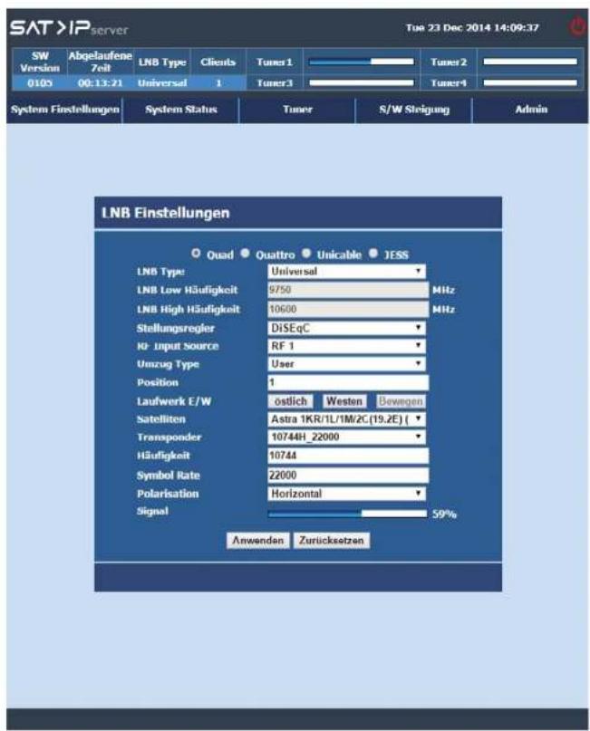 MEGASAT MEG-4000 - System Settings - 3