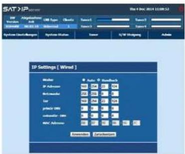 SAT/IP IP Location USB Type Class Sensor1 Sensor2 Sensor3 Sensor4 System Options/Parameters Options Status Sensor S/N Switching Admin IP Settings [ Wired ] Driver Auto 0 Feedback IP Adhesion USB 0.0 0.0 100 Bitbander USB 0.0 0.0 100 Gur USB 0.0 0.0 100 phtml 100 username: 100 MAC Adhesion USB 0.0 0.0 100 Accession Accession Accession