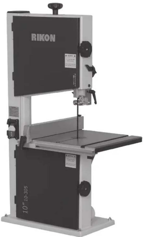 RIKON 10-305 - 10" Woodworking Bandsaw - 1