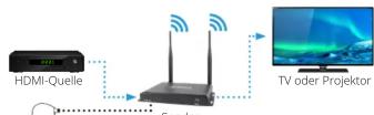 MEGASAT Wireless HD Sender Premium II - Lieferumfang - 3