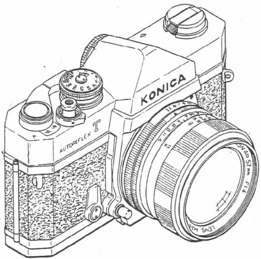 KONICA MINOLTA AutoReflex T2 - KONICA New AUTOREFLEX T - 1