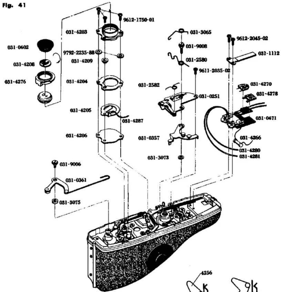 Fig. 41 031-0402 031-4208 031-4276 031-4203 9792-2235-88 031-4209 031-4204 031-4205 031-4206 031-9006 031-0361 031-3075 9612-1750-01 031-2582 031-4287 031-0357 031-3073 031-3065 031-9008 031-2580 9611-2035-02 031-0251 9612-2045-02 031-1112 031-4270 031-4278 031-0471 031-4266 031-4280 031-4281 4256 K