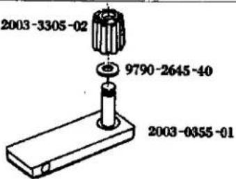 KONICA MINOLTA SR-T Super - 2003-100(SRT201) 2003-200(SRT201 Black) 2003-300(SRT101b) 2003-400(SRT101b Black) PARTS LIST 2003-500(SR101) 2003-600(SR101 Black) - 10